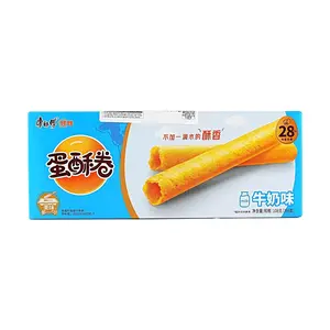 Master Kong Milk Egg Rolls 108g - Crispy Snack for Tea Time & Parties
