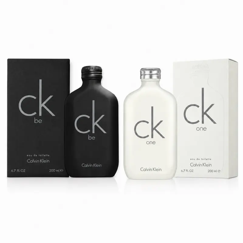 Calvin Klein Bundle CK One EDT 200 ML + CK Be 200 ML EDT Spray For Men