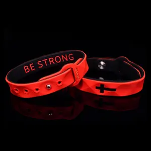 Gemvius Be Strong Faith Bracelet - Size Adjustable