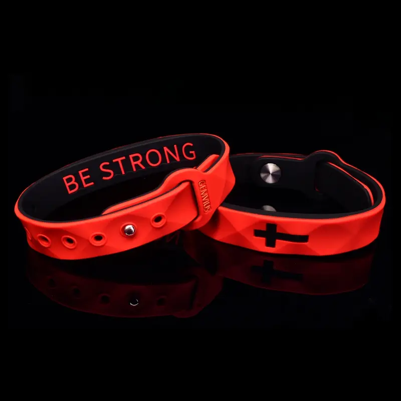Gemvius Be Strong Faith Bracelet - Size Adjustable