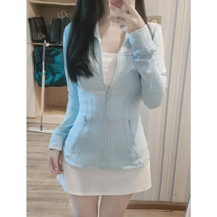 Powder blue jacket