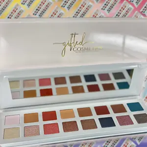 SHADES OF NUDE PALETTE Creamy Matte Mettalic Eyeshadow Makeup Metallic Blend Flawless Cosmetic Multicolor