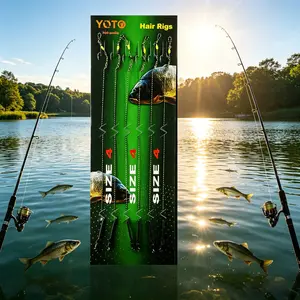 Carp Hook Fish Fishing Gear - Curved Thorn Hook Spiny Paddle Fishing Gear with Braided Thread