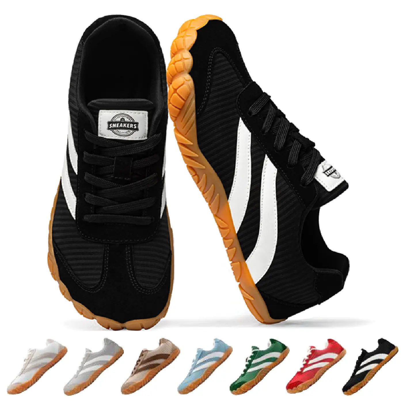 Women's Barefoot Casual Sneakers - Wide Toe Box, 0-Drop Sports Trainers for Outdoor Activities Walking Shoes Running Footwear Sports Shoes Trainer Athletic