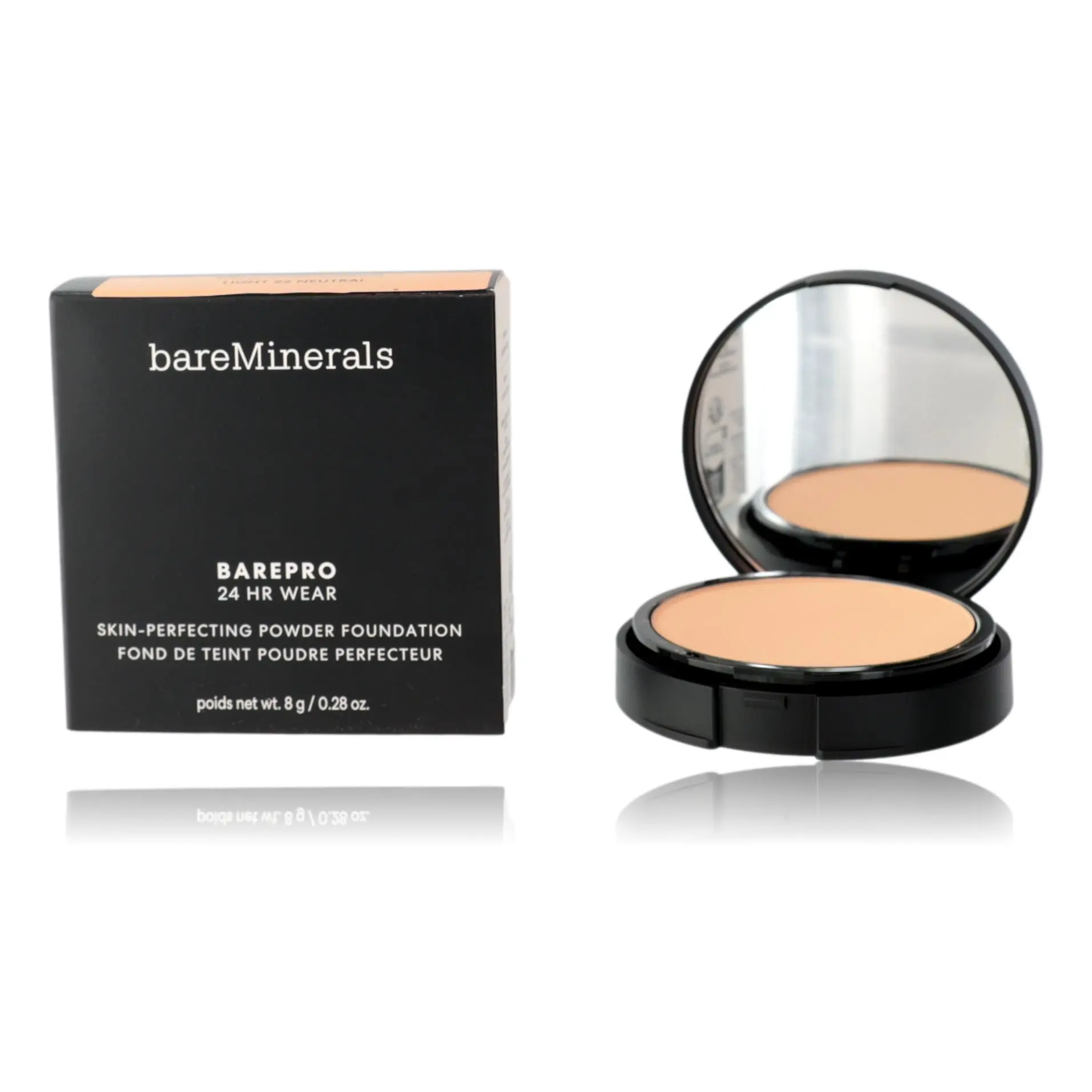 bareMinerals BarePro 24 Hr Wear Makeup Powder Foundation - Light 22 Neutral, 0.28 oz bareMinerals BarePro 24 Hr Wear Makeup Powder Foundation - Light 22 Neutral, 0.28 oz