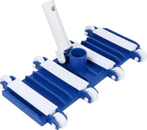 Swimming Pool Vacuum Head, Manual Pool Vacuum for Inground & Above Ground Pools, Pool Cleaning Equipment & Accessories, No Pole or Hose