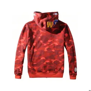 Coat Casual Jacket Hop Zip Hoodie Men ' s Camo Funny Full Hip - Sweatshirts