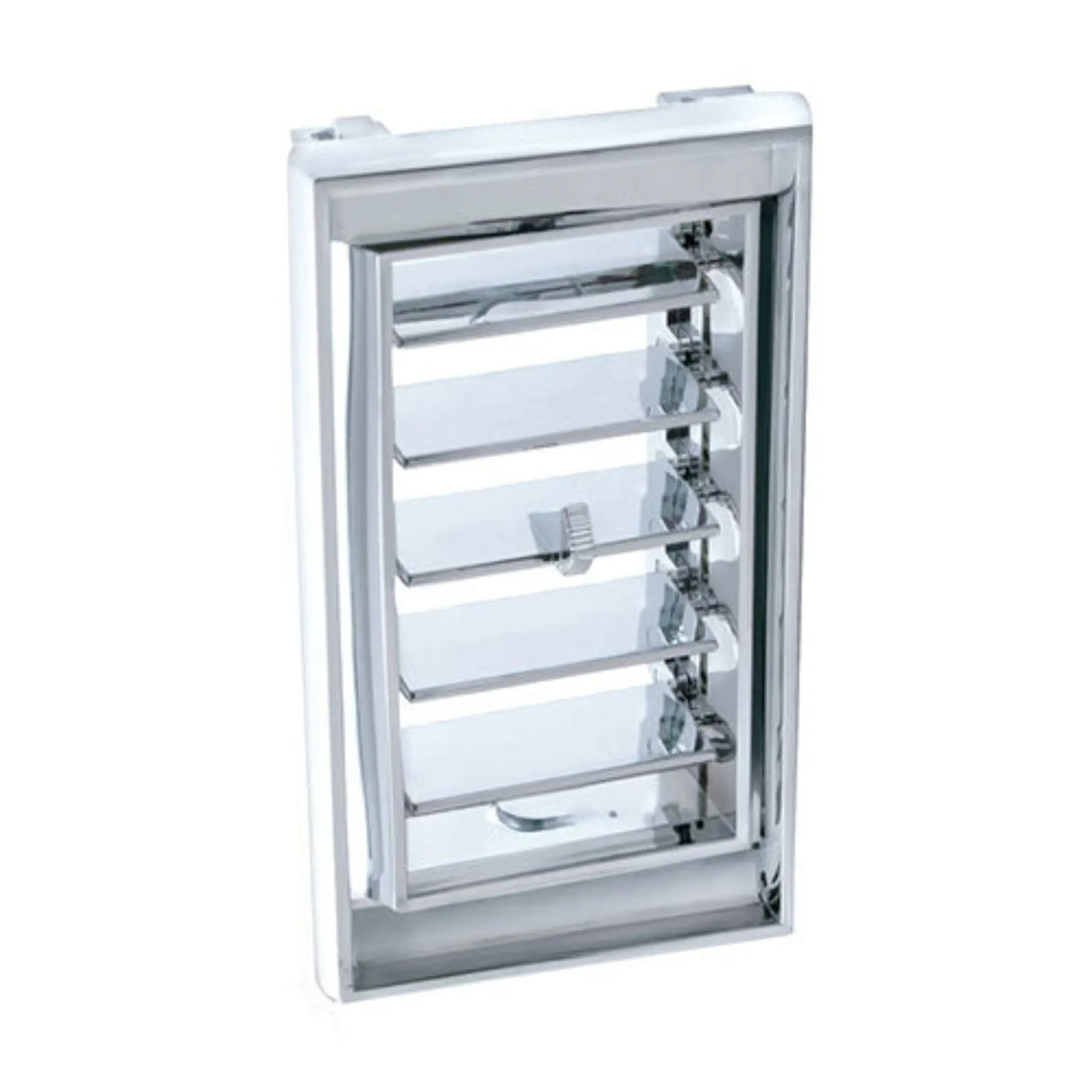 United Pacific Chrome Durable Injection-Molded Plastic A/C Vent - Direct Replacement Car Interior Accessory for Peterbilt Cabover, California Proposition 65 Warning