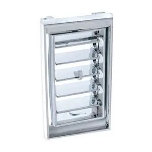 United Pacific - Chrome Plastic A/C Vent for Peterbilt Cabover