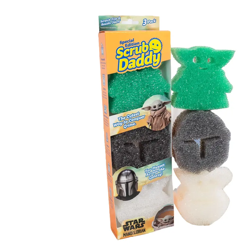 Scrub Daddy Mandalorian 3 Count Sponge Set