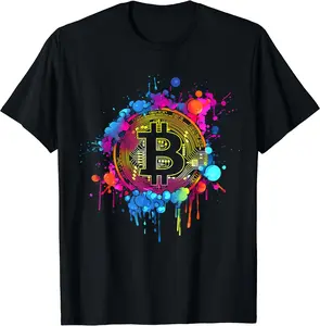 Bitcoin Logo Crypto Trader Investor Cryptocurrency BTC T-Shirt
