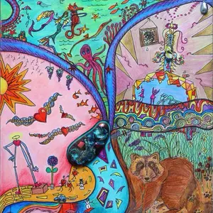 “Everything All At Once” My Life in Glass Collection Signed by Karen Mooney Colorful Abstract Art Print 11.5" x 8" Archival Giclée Ready to Frame or Display Decorative Wall Art
