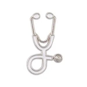 Medical Stethoscope Enamel Pin