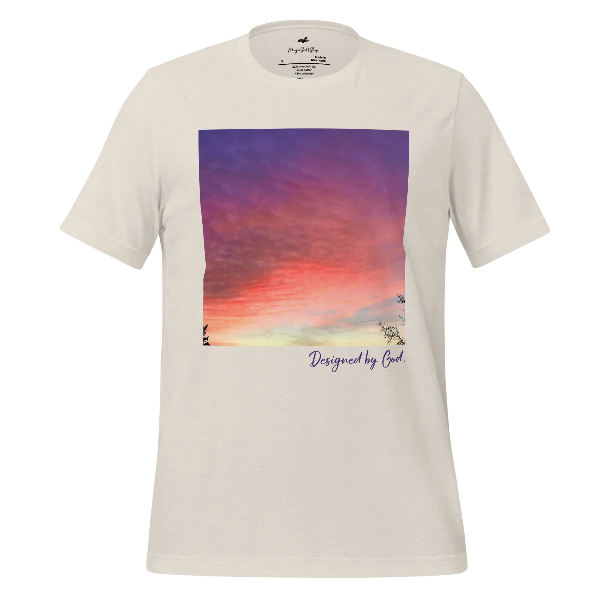Unisex Fitted Short Sleeve Tee - Medium Length, Crew Neck, Soft, Lightweight, Versatile | Joseph's Coat