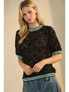 Crochet Lace Top - 2 Colors