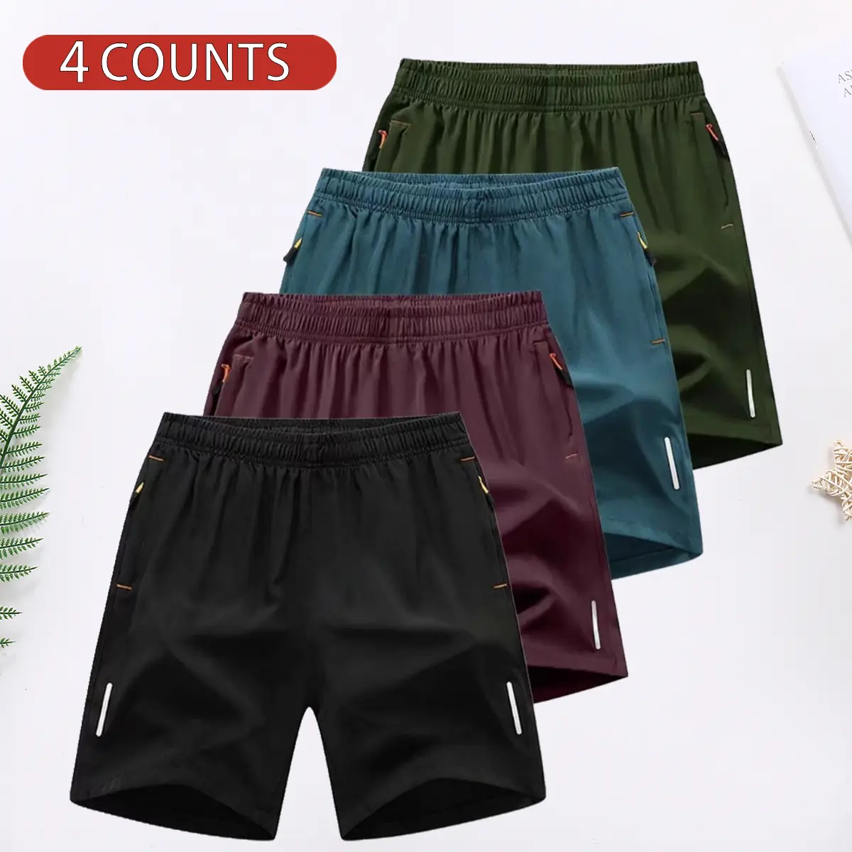 108 - Black, Wine Red, Lake Blue, Army Green