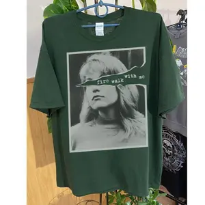 Twin Peaks Shirt: Laura Palmer 'Fire Walk With Me' Unisex Tee
