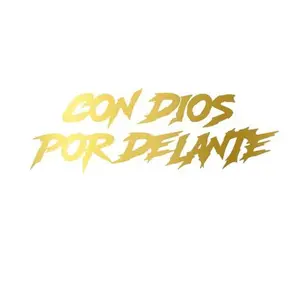 Con Dios Por Delante Catholic Vinyl Decal Sticker UV & Waterproof Bumper Window Laptop Automotive Water Bottle Gift accessories – GOLD 7"