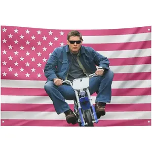 Flag jensen Tapestry 3 * 5ft Wall Hanging, It Can Be Used for Room Flag Walls ackles, Bedrooms, Living Rooms,Kitchen,Outdoor, Parties,Gift35x63 in