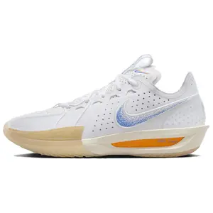 Nike G.T. Cut 3 Blueprint Low-Top Basketball Shoes for Men and Women in White Blue Orange Trending Shoes, House White Official Shoes to Get / Maison Mihara Verifiable, with credentials and supporting global authentication