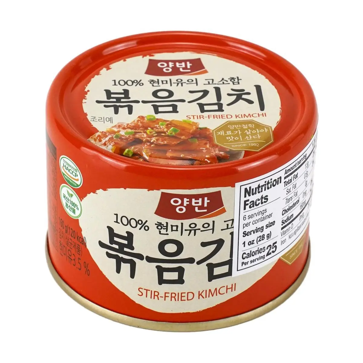 DONGWON Canned Stir-Fried Kimchi,5.64 oz DONGWON Canned Stir-Fried Kimchi,5.64 oz