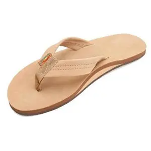 Rainbow Sandals Single Layer Premier Leather with Arch Support (Mens) - Sierra Brown