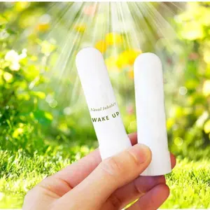 Wilder Essentials 3 Pack of Wake Up Aromatherapy Nasal Inhalers Made with All Natural, Premium Grade Essential Oils to Help Keep You Awake and Energized, Natural Alternative to Caffeine