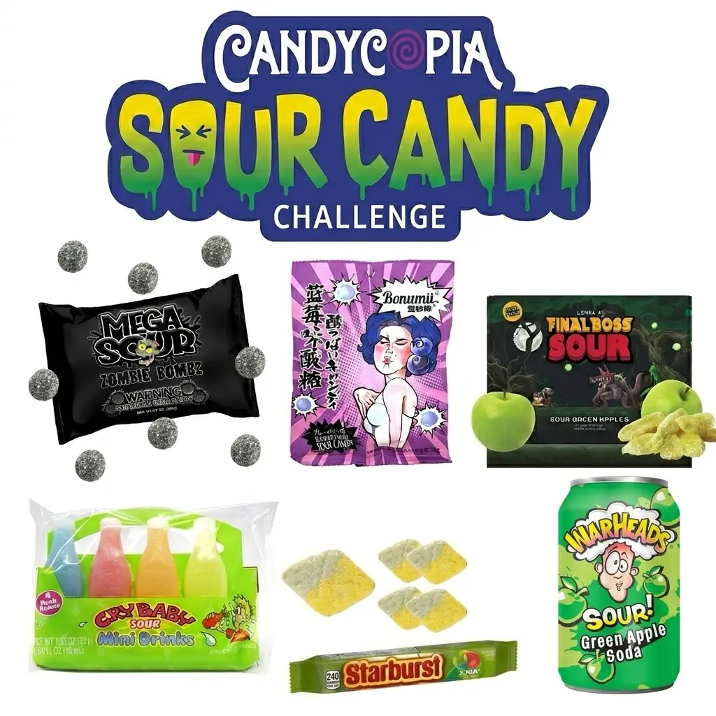 Candycopia Sour Candy Challenge 2026 (At-Home Edition)