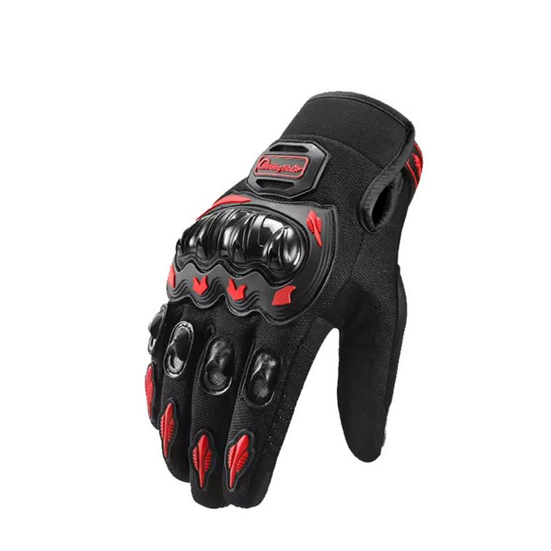 Motorcycle riding gloves for outdoor use, suitable for both men and women, breathable, anti-fall, wear-resistant, touchscreen compatible, protective gloves for all seasons