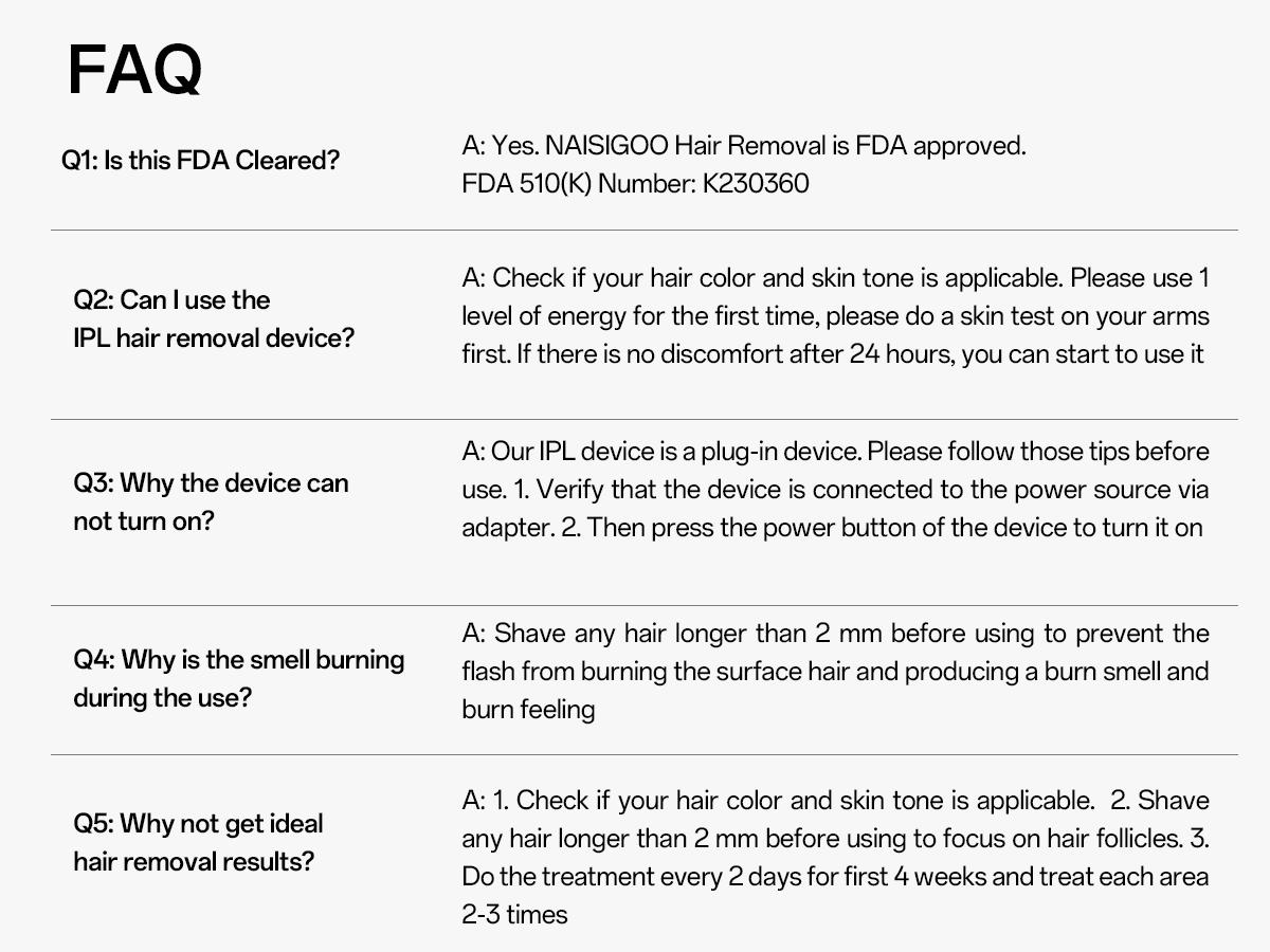 Laser Hair Removal Device for Women & Men, At-Home Painless IPL Laser Hair Remover with 40°F Ice-Cooling Contact, Long-Lasting Lazer Hair Removal for Face, Legs, Armpits, Bikini Line