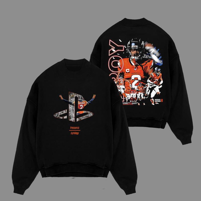 Patrick Surtain II PS2 DPOY For Broncos Country Cotton Hoodie Sweatshirt T-Shirt, Surtain Island Outfit, Game Day Outfits, Gift For Football Fans, Football Graphic Hoodie, Unisex
