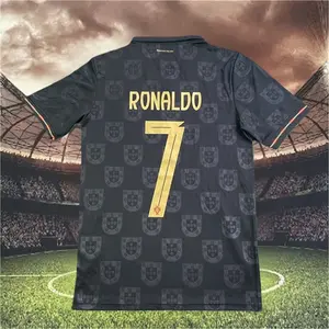 2026 World Cup Portugal National Team Ronaldo 7 Short sleeve Soccer jersey