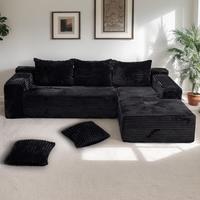 Black-Right Chaise