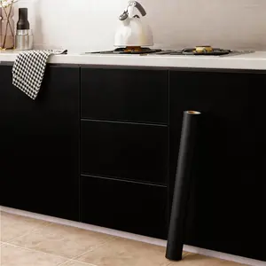 Matte Wallpaper, 1 Count Vinyl Self-adhesive Wallpaper, Wall Decor for Home Living Room Bedroom, Wall Shelf Liner Table Door Contact Paper, Modern, Interior, Decorative Wallpaper