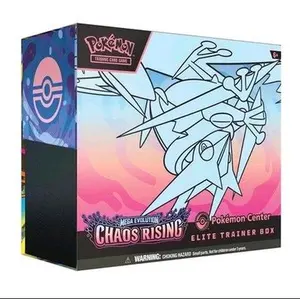 Pokemon Mega Evolutions Chaos Rising Elite trainer box