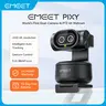 EMEET PIXY Wired 4K AI PTZ Webcam - AI-Powered, 0.2s PDAF Autofocus, 1/2.55'' Sensor, 3 Mics, Privacy Mode, Gesture Control, Dual-Camera, Digital Zoom, Webcam for Streaming/Vlogging, PC Accessories, Switch 2 Gaming/OBS Use