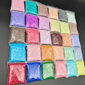 150g Assorted 30-Color Irregular Glass Shards - 2-4mm Sparkling Pieces, Ideal for DIY Resin Crafts, Jewelry Making, and Vase Fillers - Home Decor, Christmas Craft Supplies, and a Top Choice for Craft Enthusiasts (No Packaging Box)