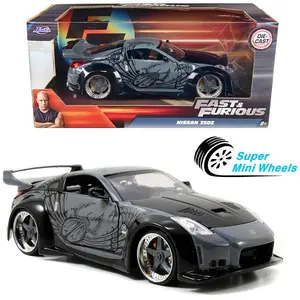 Jada 1:24 Fast & Furious D.K.’s Nissan 350Z Grey and Black #97172