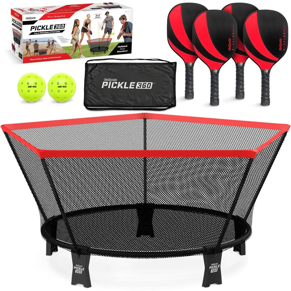 GoSports Pickle 360 Classic Paddle Ball Game Set - Pickleball Without a Court GoSports Pickle 360 Classic Paddle Ball Game Set - Pickleball Without a Court