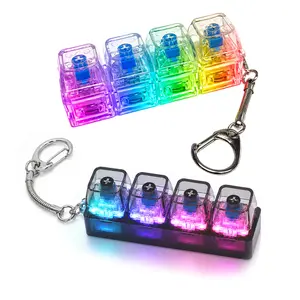 Office Fidget Toy That Actually Works，LED Mechanical Keys for Stress-Free Life