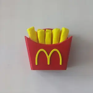 Unbreakable French Fries - Go to the dock to get some French fries, DIY stress-relief toy, prank and creative decoration