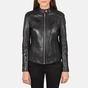 Kelsee Biker Leather Jacket
