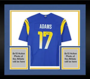 Framed Davante Adams Los Angeles Rams Autographed Nike Royal Game Jersey - Fanatics Authentic Certified