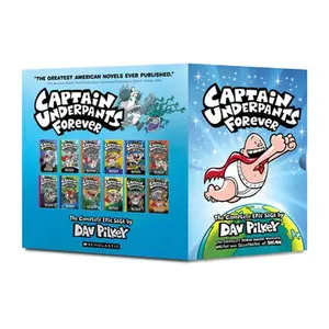 Captain Underpants Forever (Captain Underpants #1-12 Full-Color Boxed Set): From the Creator of Dog Man -- Dav Pilkey, Mixed Media Product