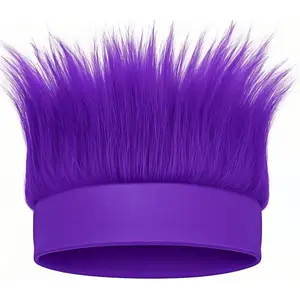Hairy Headband, Crazy Hats Funny Trolls Hair Wig for Adults,Fun Party Costume Accessories for Spirit Week,Halloween,Cosplay