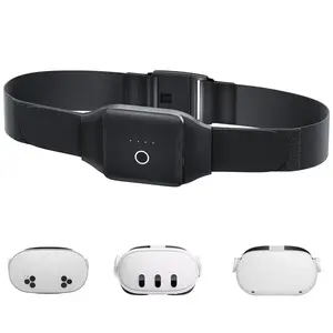 SPGUARD 10000mAh Battery Pack Compatible with Meta Oculus Quest 3S/3/2 30W Fast Portable Charger USB C Power Bank with Belt Accessories for Quest 3 S/3/2/iPhone 16/15.Unique Gifts for Women&Men.