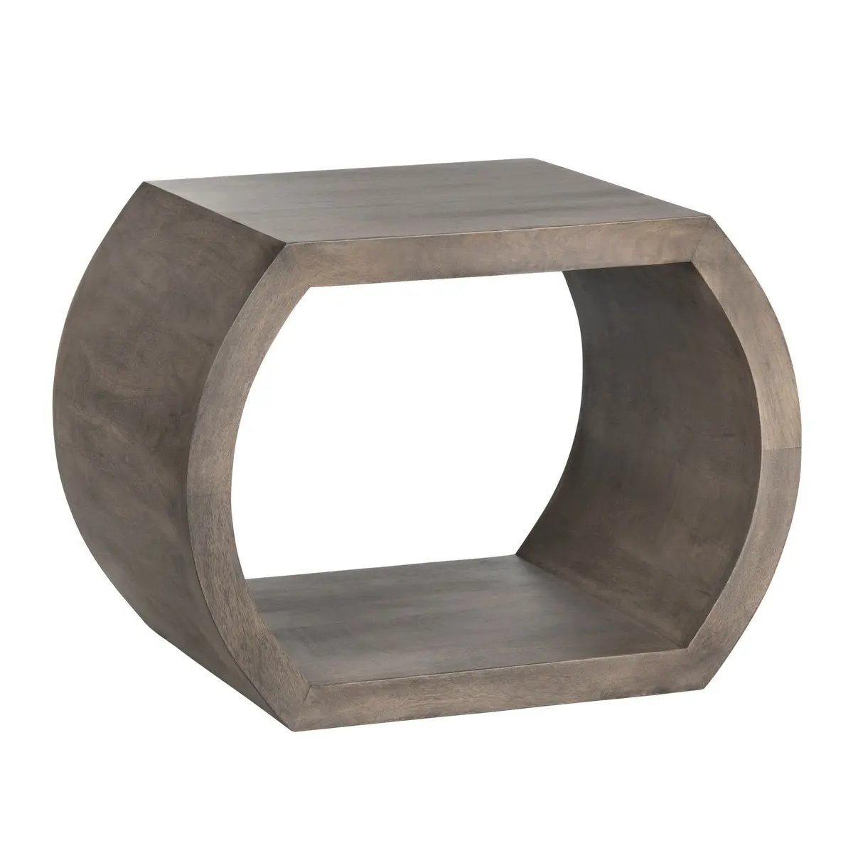 Crestview Collection CVFNR4274 21 x 20 x 28 in. Infinity End Table, Grey