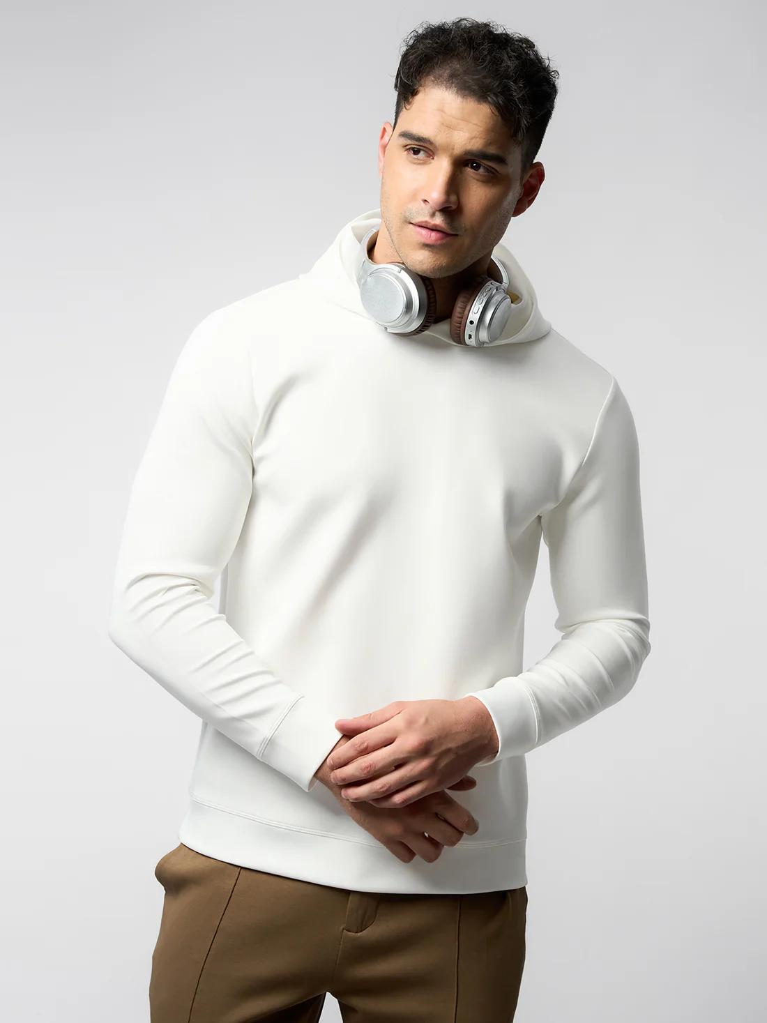 Modal Blend Long Sleeve Hoodie