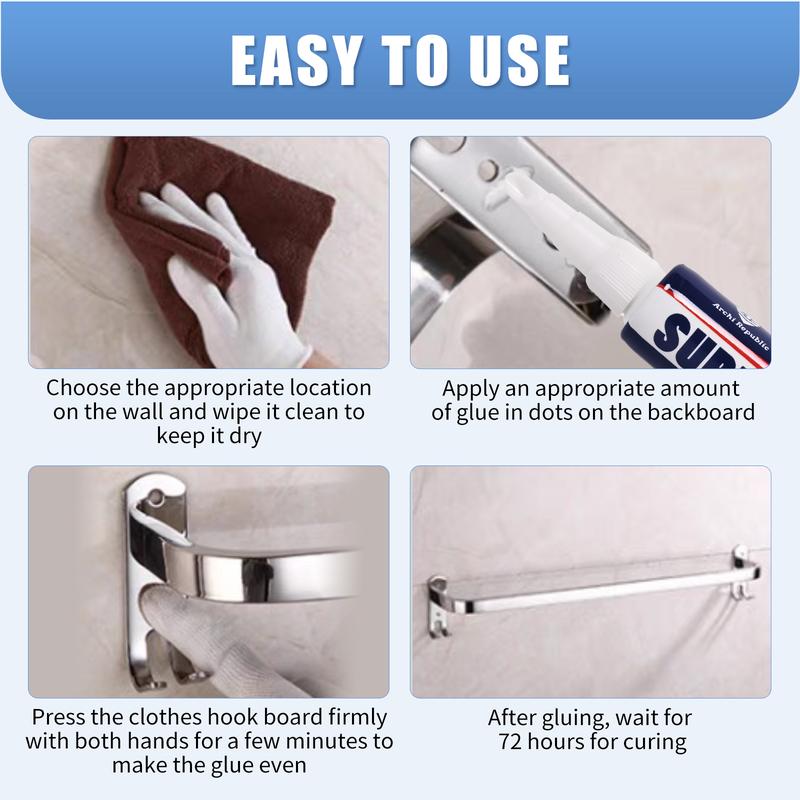 Archi Republic Super Adhesive - Construction Adhesive, Ultra-Versatile Glue, Multi-Functional Repair Glue, Strong Bonding, Heat Resistant