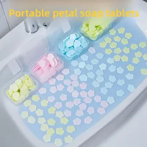 TikTok Must Have! Antibacterial Soap Sheets | Portable Hand Wash | Travel Size Disposable Paper Soap | On-the-Go Essentials